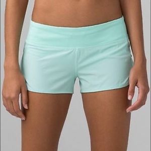 RARE speed up 2 inch lulu lemon shorts SIZE 4